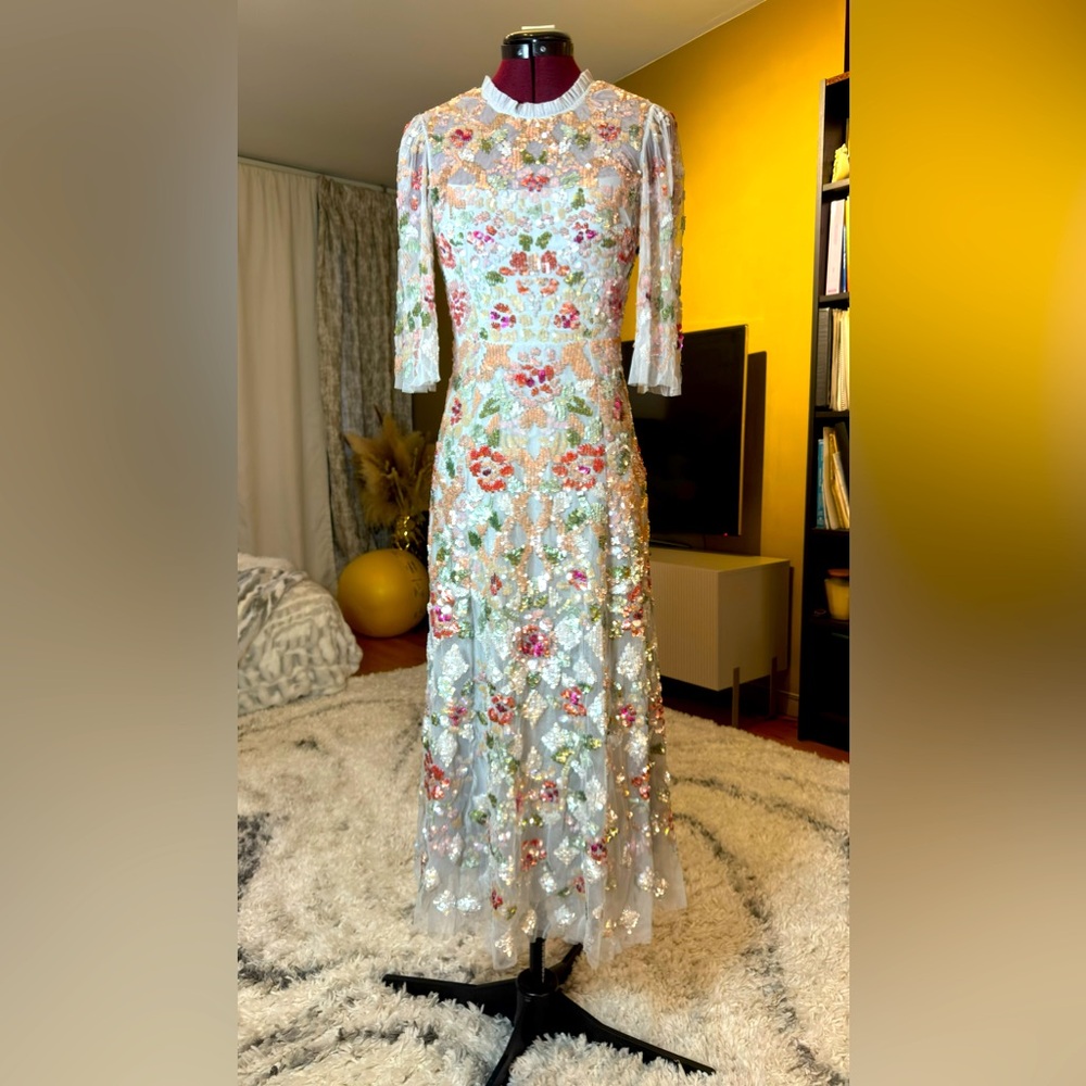 Needle & thread sequin dress,xs small size